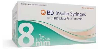 AGO PER PENNA DA INSULINA THINWALL BD GAUGE 31 LUNGHEZZA 8 M100 PEZZI - Farmacia De Pasquale