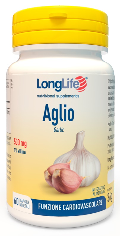 LONGLIFE AGLIO 60 CAPSULE VEGETALI - Farmacia De Pasquale