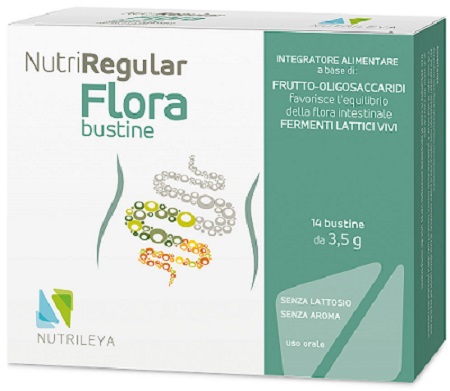 NUTRIREGULAR FLORA 14 BUSTINE - Farmacia De Pasquale