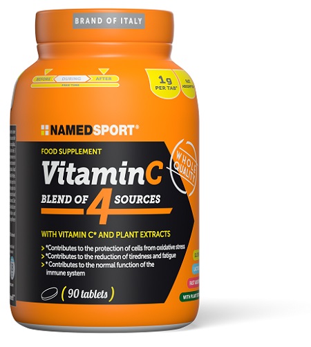 VITAMIN C 4 NATURAL BLEND 90 COMPRESSE - Farmacia De Pasquale