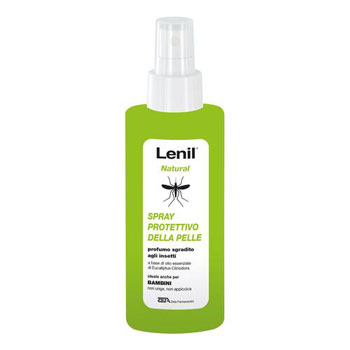 LENIL NATURAL SOLUZIONE ANTIZANZARA IN FLACONE + POMPA SPRAY 100 ML - Farmacia De Pasquale