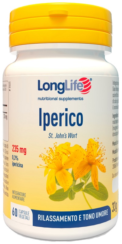 LONGLIFE IPERICO 60 CAPSULE VEGETALI - Farmacia De Pasquale
