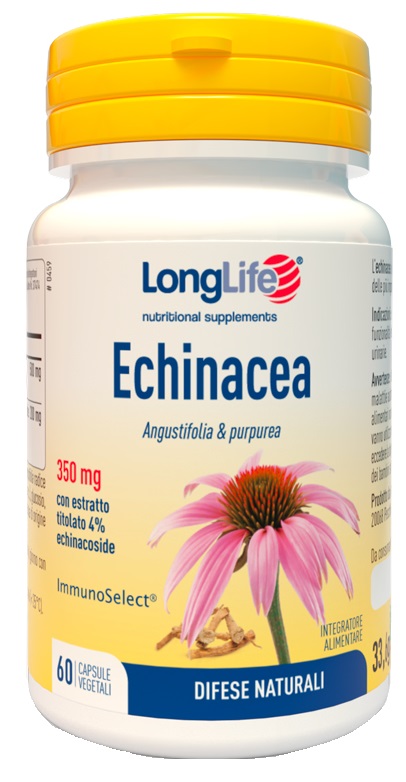 LONGLIFE ECHINACEA 60 CAPSULE VEGETALI - Farmacia De Pasquale
