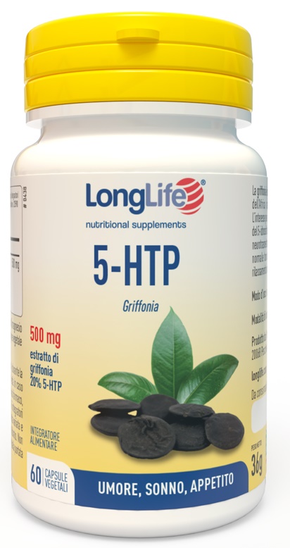 LONGLIFE 5-HTP 60 CAPSULE VEGETALI - Farmacia De Pasquale