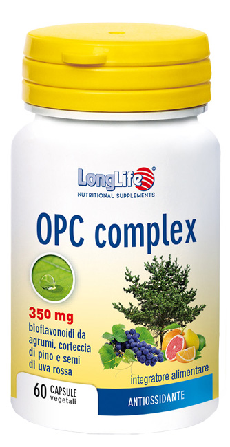 LONGLIFE OPC COMPLEX 60 CAPSULE VEGETALI - Farmacia De Pasquale