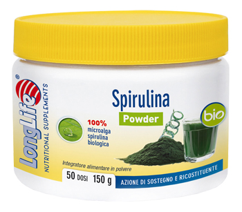 LONGLIFE SPIRULINA BIO 150 G - Farmacia De Pasquale