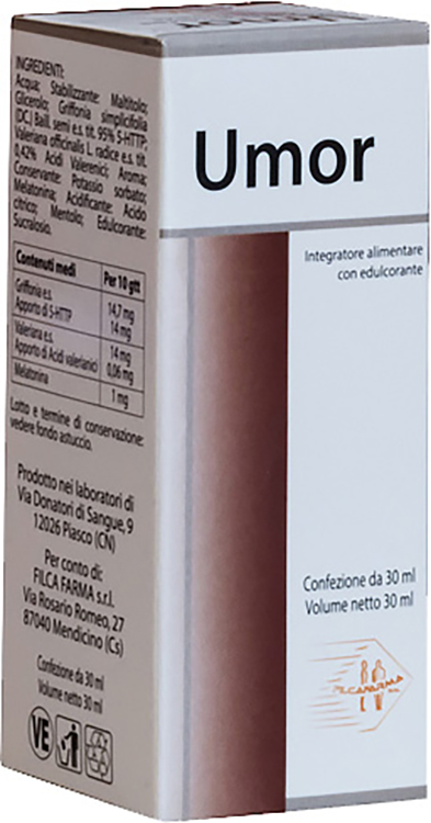 UMOR GOCCE 30 ML - Farmacia De Pasquale