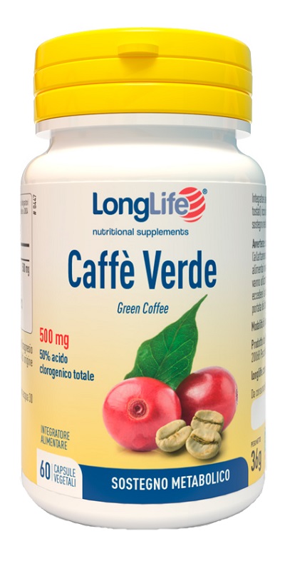LONGLIFE CAFFE' VERDE 60 CAPSULE VEGETALI - Farmacia De Pasquale