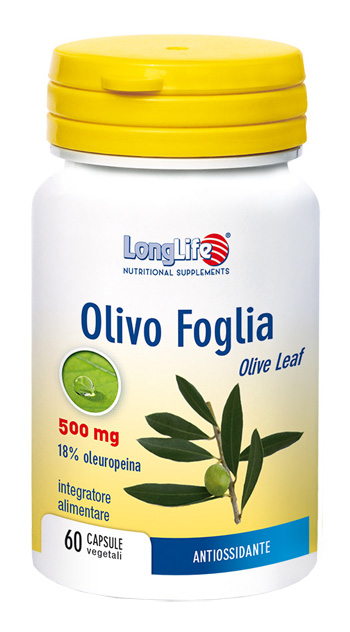 LONGLIFE OLIVO FOGLIA 60 CAPSULE VEGETALI - Farmacia De Pasquale