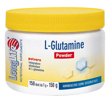 LONGLIFE L-GLUTAMINE POWDER 150 G - Farmacia De Pasquale