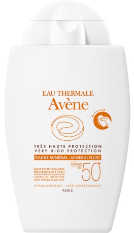 EAU THERMALE AVENE SOLARE FLUIDO MINERALE 50+ 40 ML - Farmacia De Pasquale