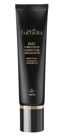 EUPHIDRA FDT FLUIDO MAT PELLI IMPURE  MEDIO - Farmacia De Pasquale