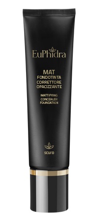 EUPHIDRA FDT FLUIDO MAT PELLI IMPURE  SCURO - Farmacia De Pasquale