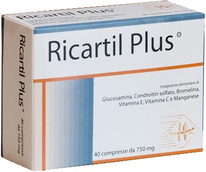 RICARTIL PLUS 40 COMPRESSE - Farmacia De Pasquale