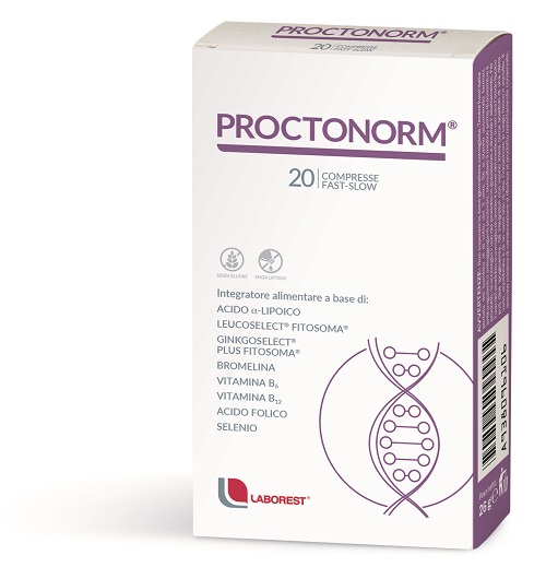PROCTONORM 20 COMPRESSE - Farmacia De Pasquale
