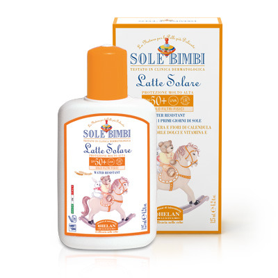 SOLE BIMBI LATTE SOLARE SPF50+ 125 ML - Farmacia De Pasquale