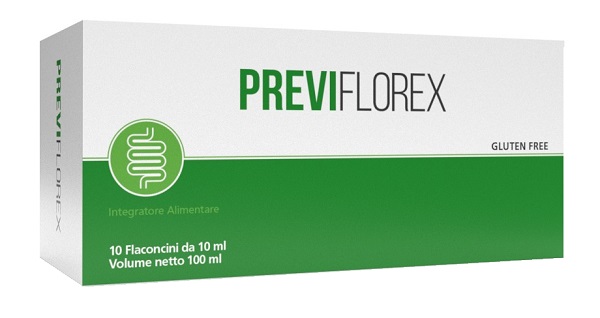 PREVIFLOREX 10 FLACONCINI DA 10 ML - Farmacia De Pasquale