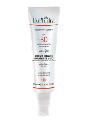 EUPHIDRA KALEIDO UV SYSTEM CREMA SOLARE VISO 30 - Farmacia De Pasquale