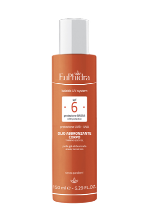 EUPHIDRA KALEIDO UV SYSTEM OLIO SOLARE CORPO 6 - Farmacia De Pasquale