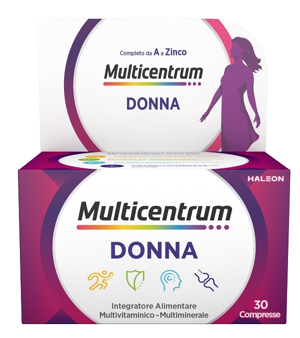 MULTICENTRUM DONNA 30 COMPRESSE - Farmacia De Pasquale