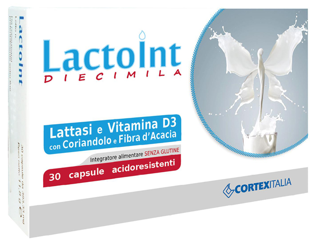 LACTOINT DIECIMILA 30 CAPSULE ACIDORESISTENTI SENZA GLUTINE - Farmacia De Pasquale