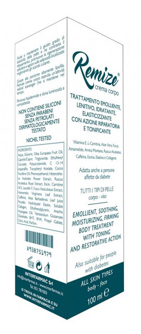 REMIZE CREMA CORPO 100 ML - Farmacia De Pasquale