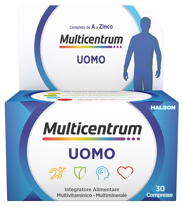 MULTICENTRUM UOMO 30 COMPRESSE - Farmacia De Pasquale