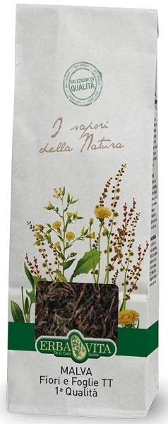 MALVA TAGLIO TISANA 1 QUALITA' FIORI E FOGLIE - Farmacia De Pasquale