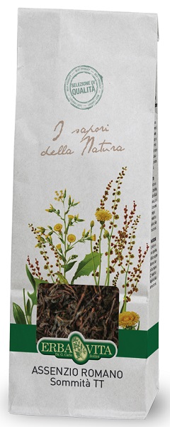 ASSENZIO ROMANO TAGLIO TISANA SOMMITA' 100 G - Farmacia De Pasquale