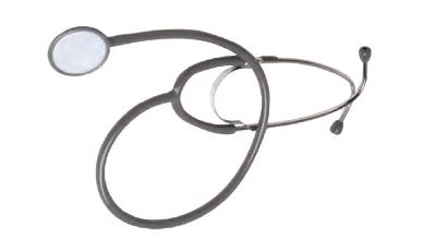 STETOSCOPIO S-10 IN ALLUMINIO TESTA DIAMETRO 47 MM TUBO SINGOLO IN PVC - Farmacia De Pasquale