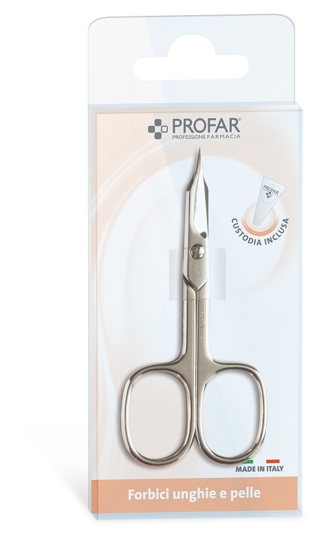 PROFAR FORBICI UNGHIE E PELLE PUNTA LANCIA - Farmacia De Pasquale