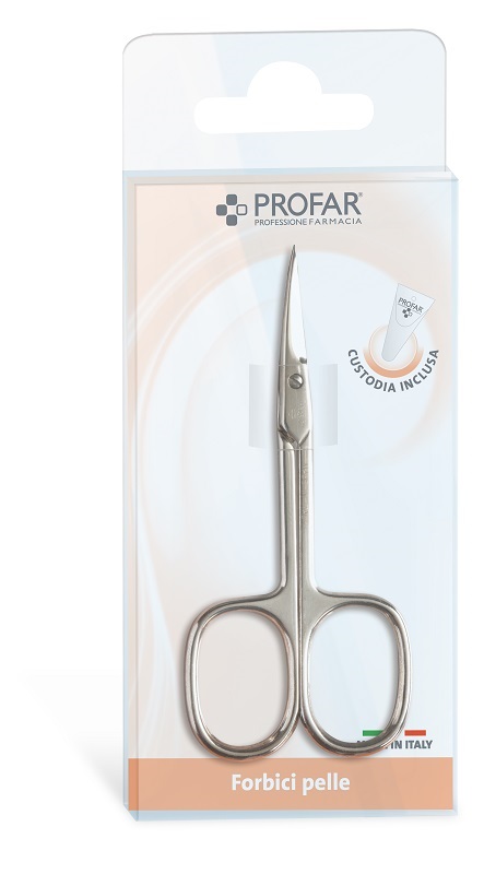 PROFAR FORBICINE PELLI PUNTA CURVA - Farmacia De Pasquale