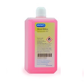 ALVITA ALCOOL ETILICO DENATURATO 90,1 250ML - Farmacia De Pasquale