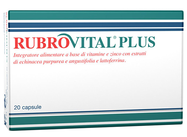 RUBROVITAL PLUS 20 CAPSULE - Farmacia De Pasquale