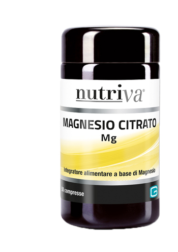 NUTRIVA MAGNESIO CITRATO 50 COMPRESSE - Farmacia De Pasquale