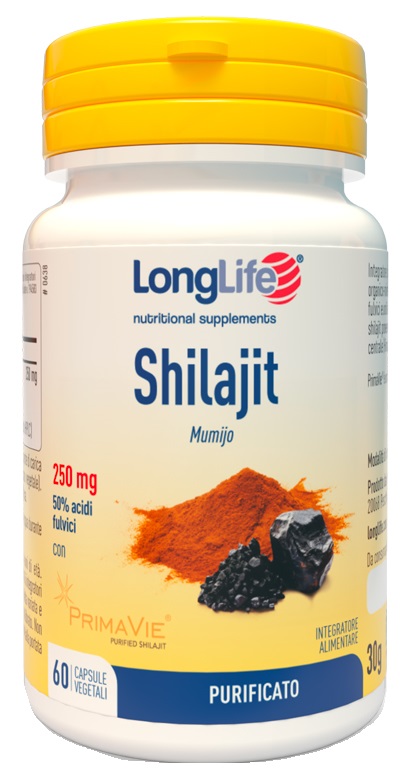 LONGLIFE SHILAJIT 60 CAPSULE - Farmacia De Pasquale