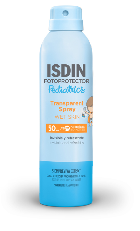 TRANSPARENT SPRAY WET SKIN PEDIATRICS SPF50 250 ML - Farmacia De Pasquale