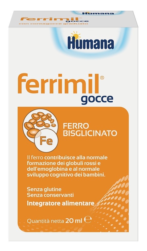 HUMANA FERRIMIL GOCCE 20 ML - Farmacia De Pasquale