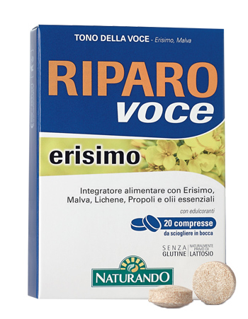 RIPARO VOCE ERISIMO 20 COMPRESSE - Farmacia De Pasquale