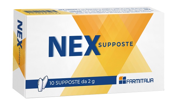 NEX SUPPOSTE 10 PEZZI DA 2 G - Farmacia De Pasquale