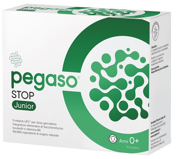 PEGASO STOP JUNIOR 14 BUSTINE DA 3 G SENZA GLUTINE NATURALMENTE PRIVO DI LATTOSIO - Farmacia De Pasquale