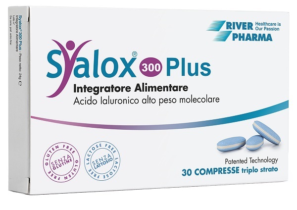SYALOX 300 PLUS 30 COMPRESSE TRIPLO STRATO SENZA GLUTINE SENZA LATTOSIO - Farmacia De Pasquale