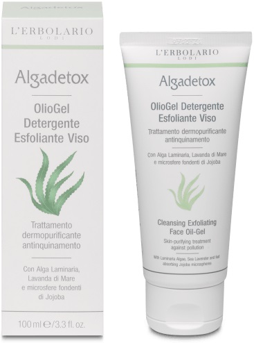 ALGADETOX OLIOGEL DETERGENTE ESFOLIANTE VISO TRATTAMENTO DERMOPURIFICANTE ANTINQUINAMENTO 100 ML - Farmacia De Pasquale
