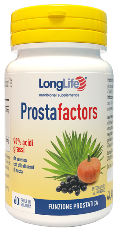 LONGLIFE PROSTAFACTORS 60 PERLE DI GELATINA - Farmacia De Pasquale