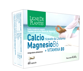 CALCIO + MAGNESIO B6 + VITAMINA D3 60 CAPSULE - Farmacia De Pasquale