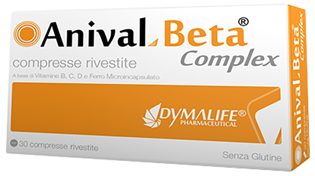 ANIVAL BETA COMPLEX 30 COMPRESSE RIVESTITE - Farmacia De Pasquale