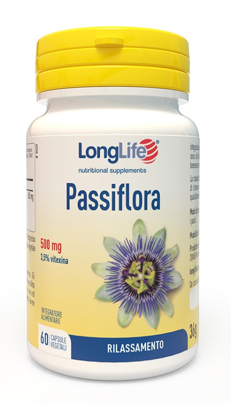 LONGLIFE PASSIFLORA 60 CAPSULE VEGETALI - Farmacia De Pasquale