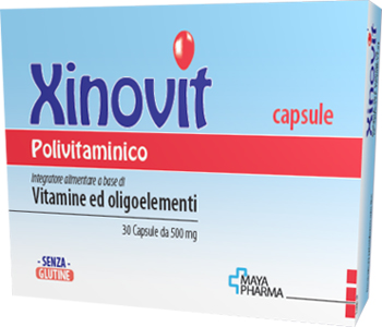 XINOVIT POLIVITAMINICO 30 CAPSULE DA 500 MG - Farmacia De Pasquale