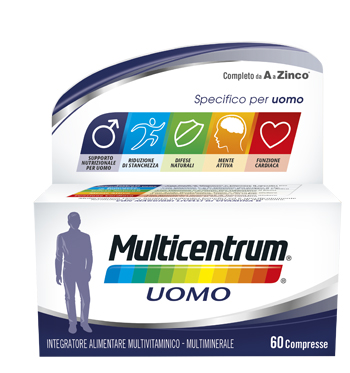 MULTICENTRUM UOMO 60 COMPRESSE - Farmacia De Pasquale