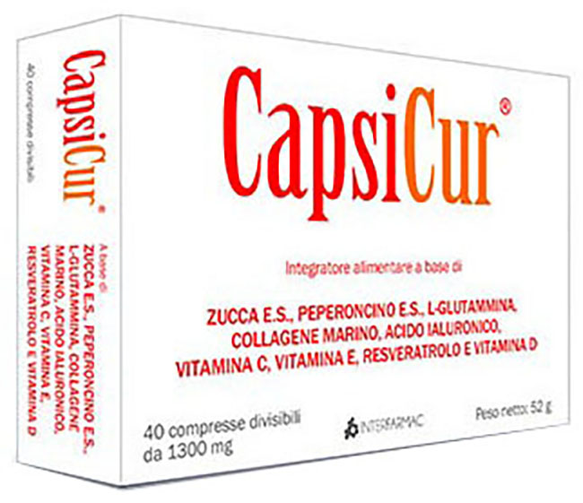 CAPSICUR 40 COMPRESSE - Farmacia De Pasquale